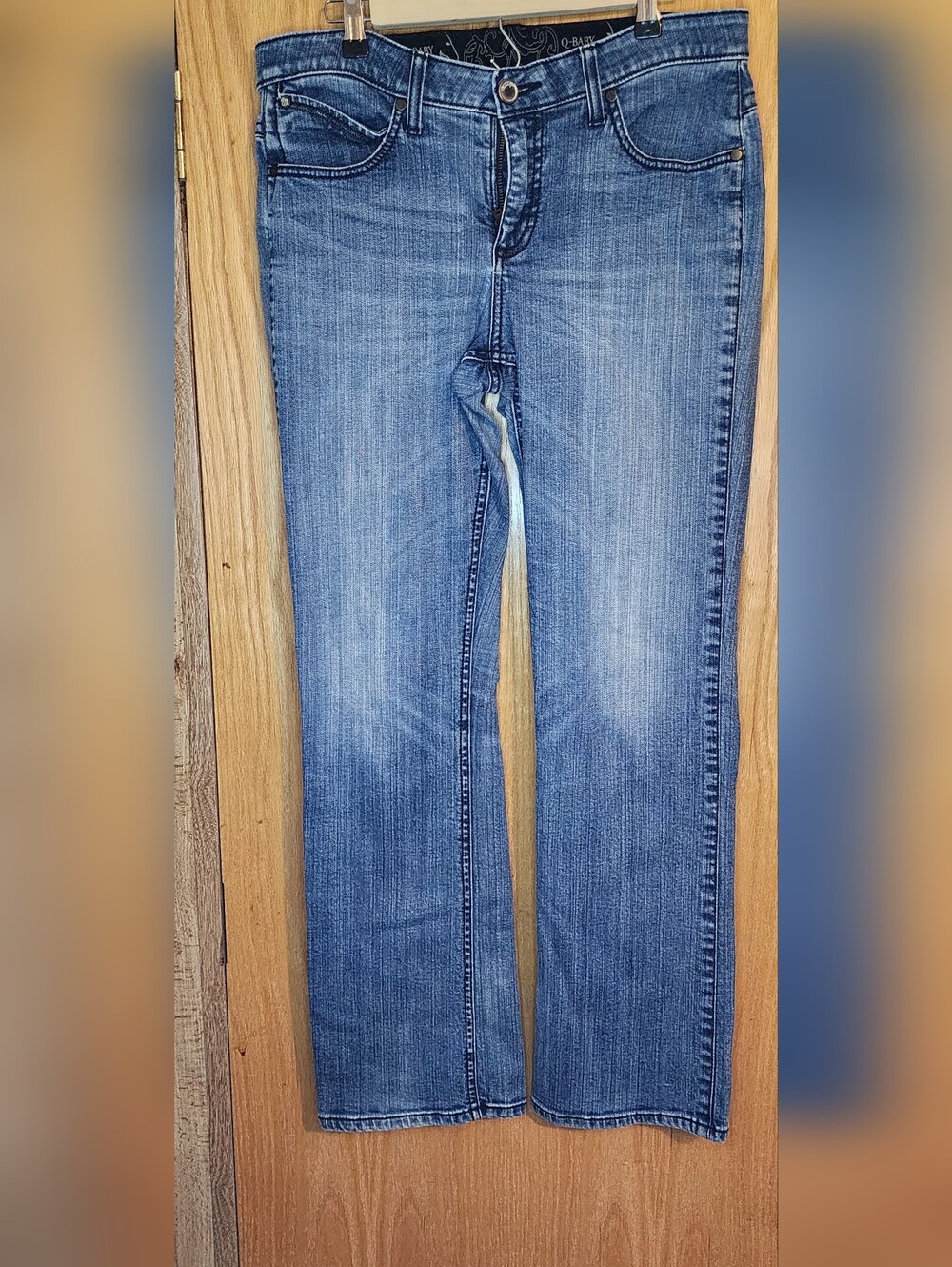 Wrangler Women's Light Blue Straight Leg Jeans